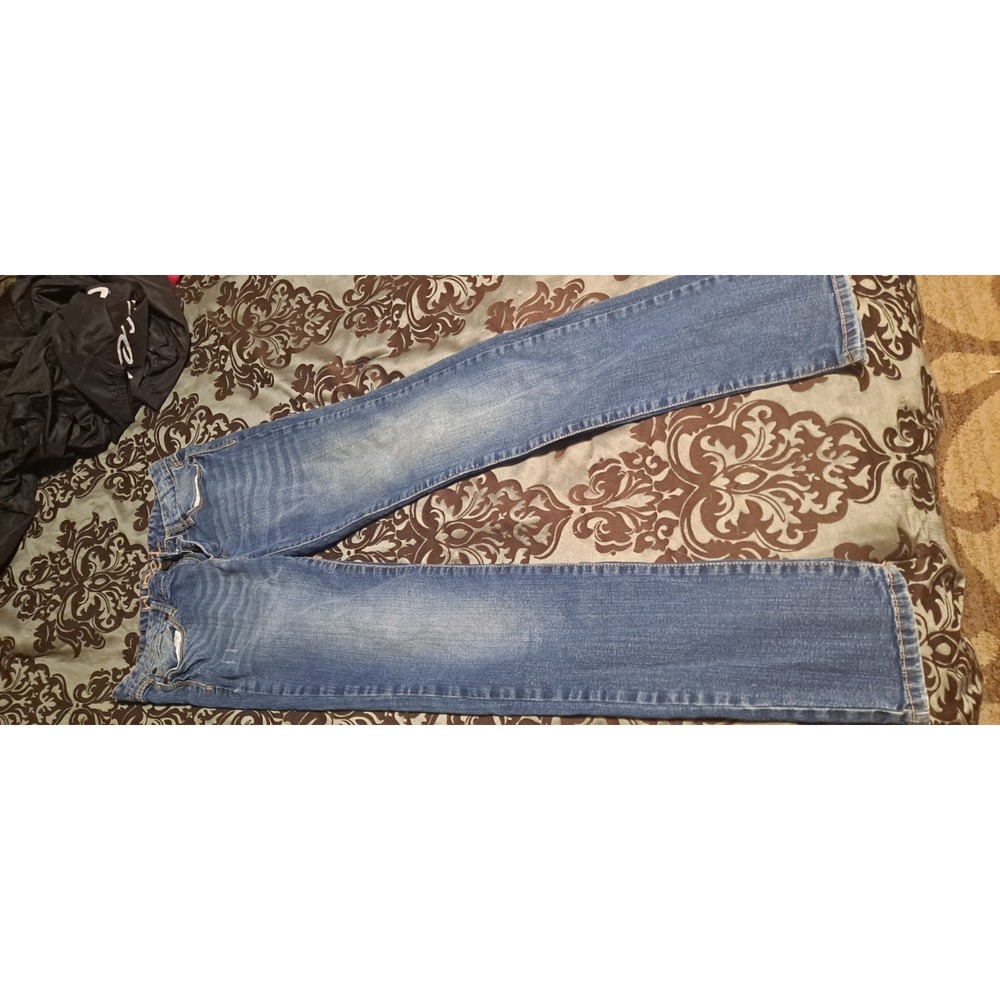 Rue 21 Denim Blue Jeans Size Juniors 9/10‎